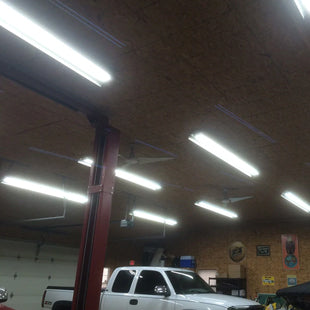 Excavating Contractor Upgrades Shop Lights with LED Bulbs