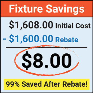 A Lighting Project Completed for Just $8 with PECO Rebates