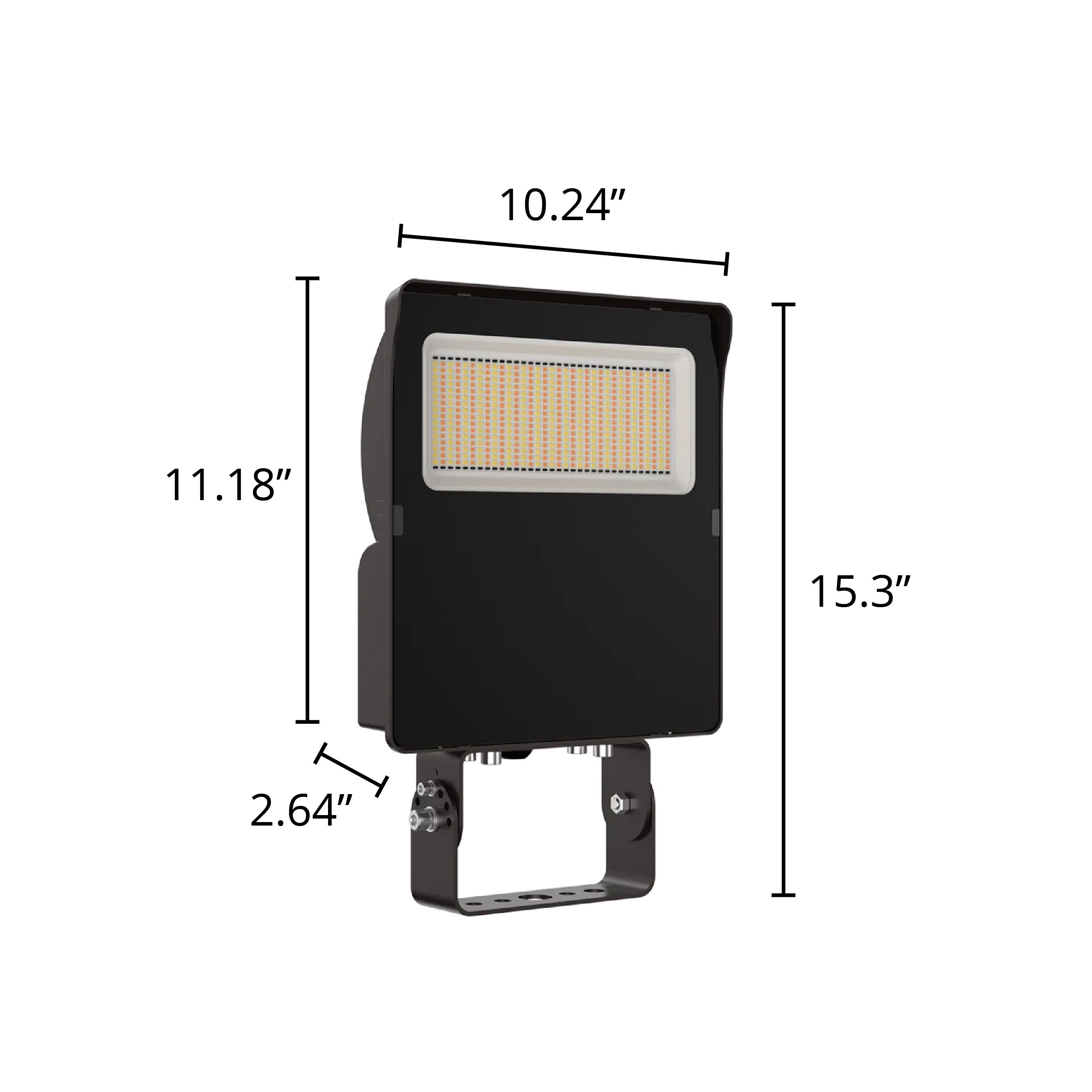 150W Selectable LED Flood Light with Photocell