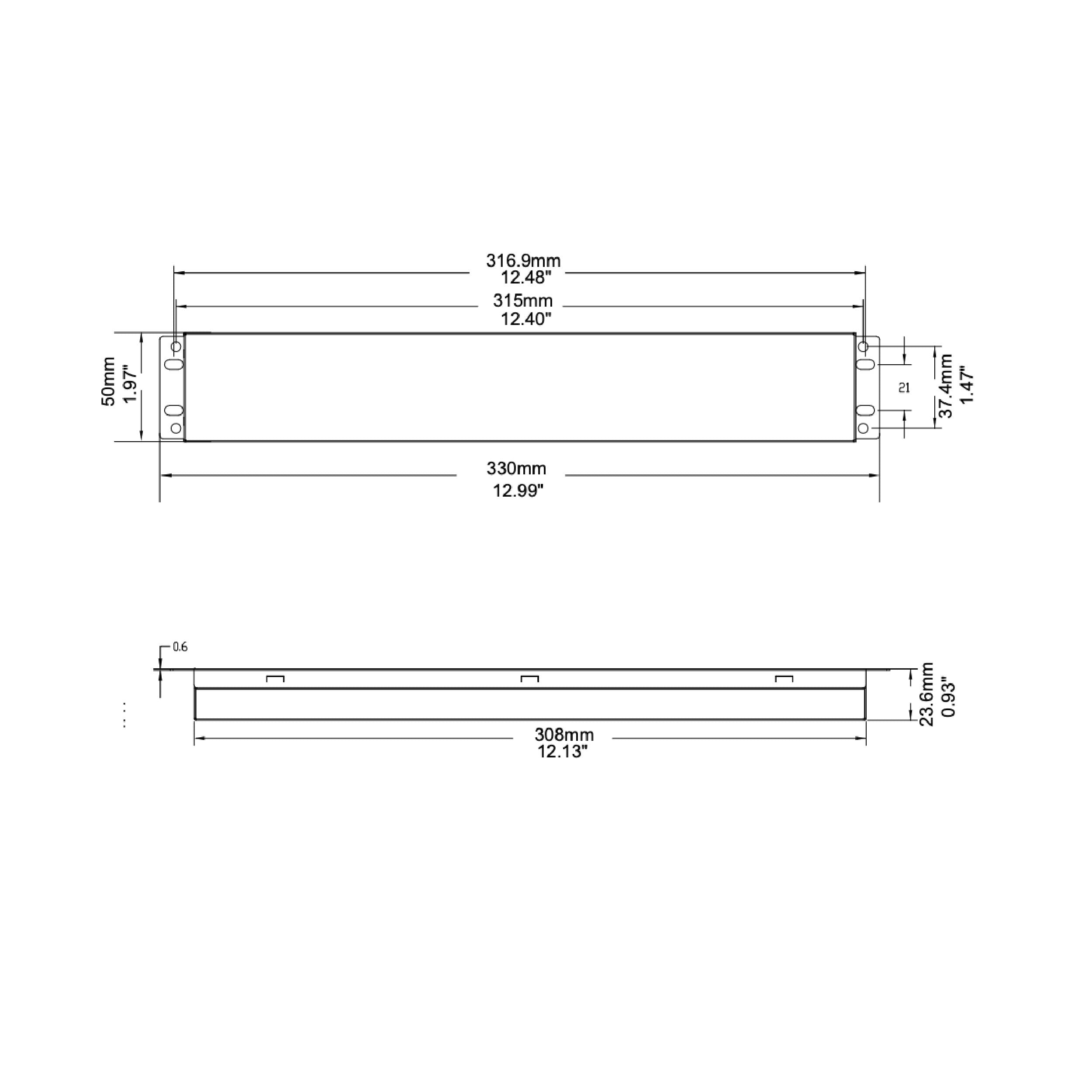 15W Emergency LED Driver for LED Lights Up to 100W