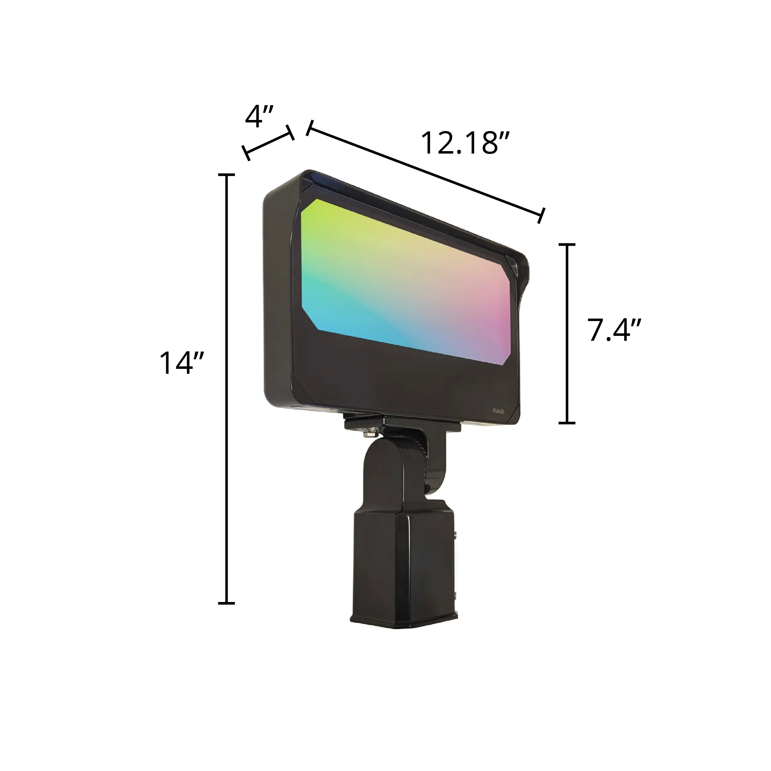 160W RGBW RAB X34 LED Flood Light