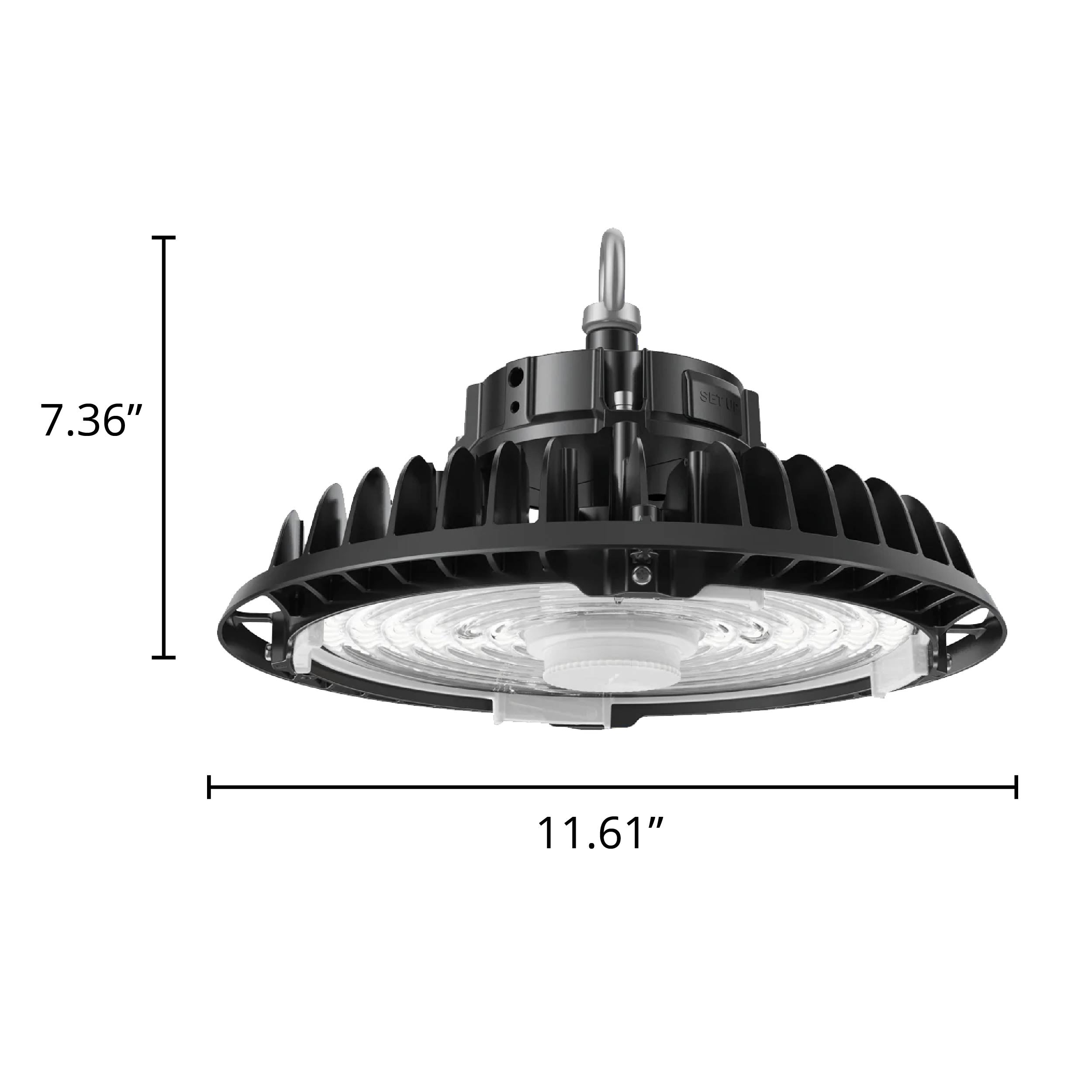 240W Selectable UFO LED High Bay, Ceilings Up to 35 ft