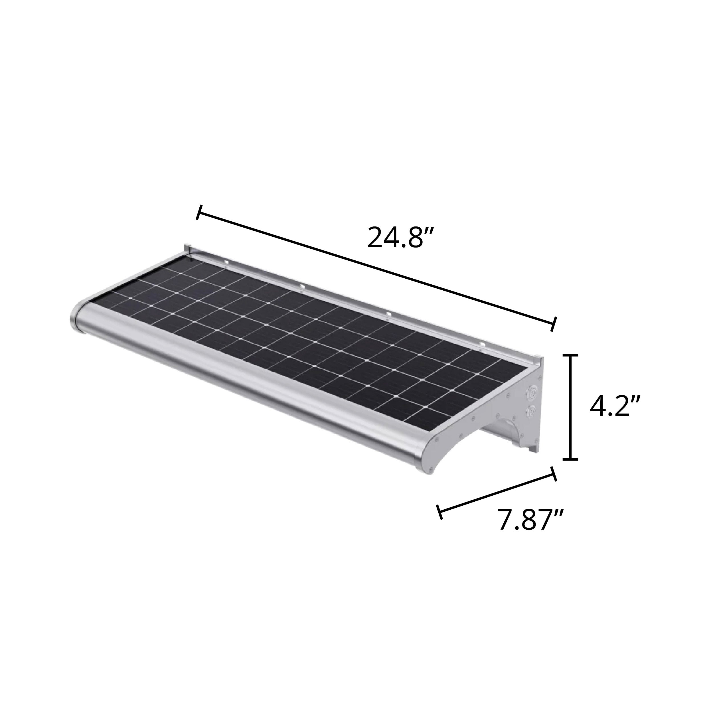 2ft 4W Selectable Solar LED Sign Light