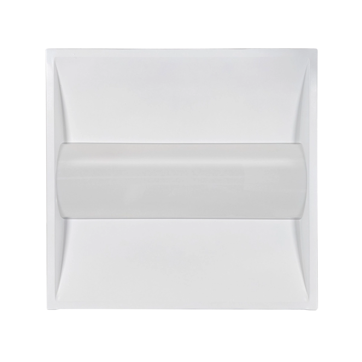 2x2 LED Troffer with 5 color temperature options and adjustable wattage for energy-efficient lighting in T-bar ceilings
