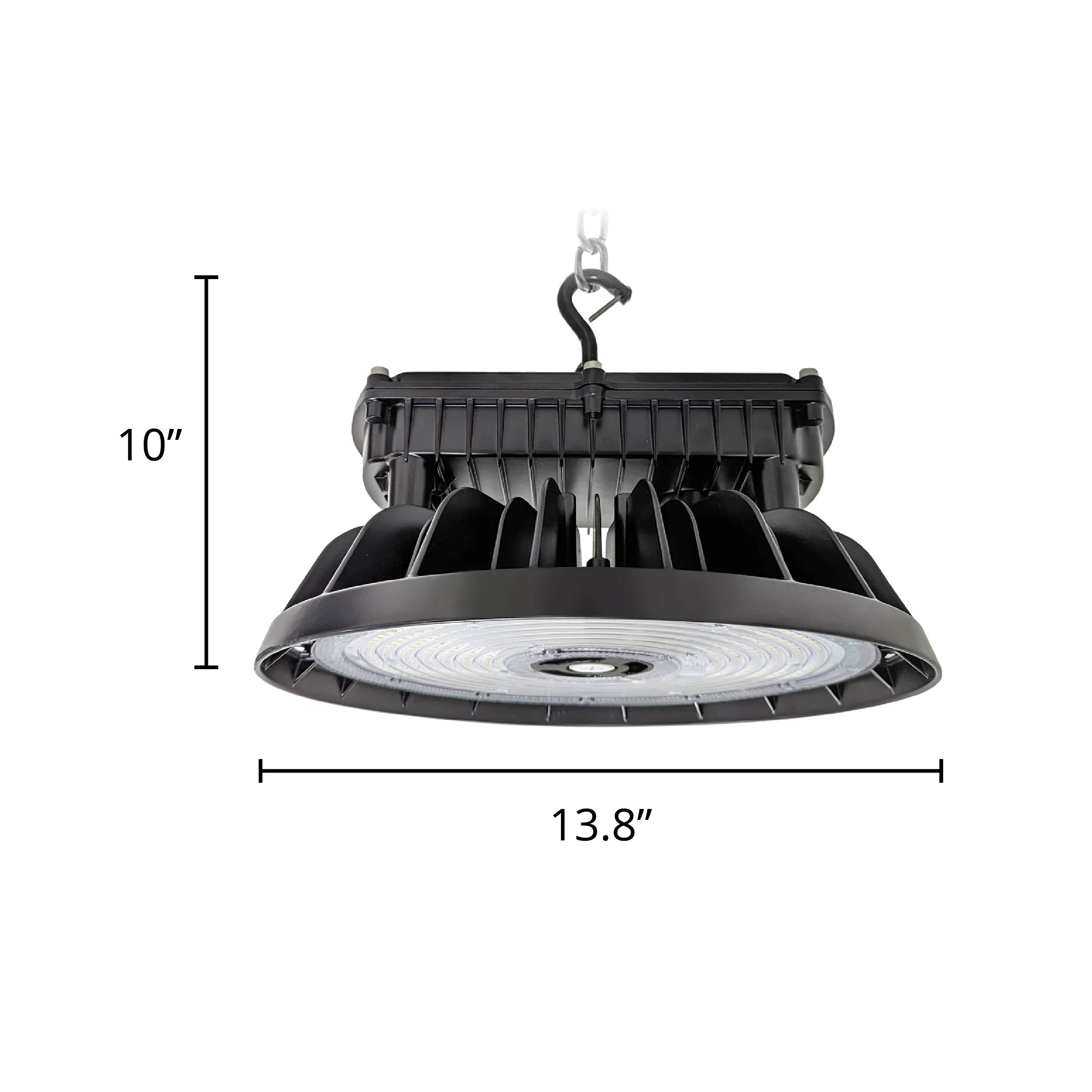310W Selectable UFO LED High Bay, Ceilings 30 to 40 ft
