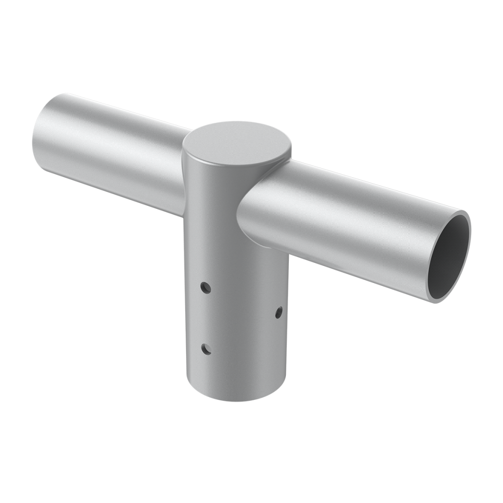 T-Shape Pole Mount Adapter for 60mm diameter pole