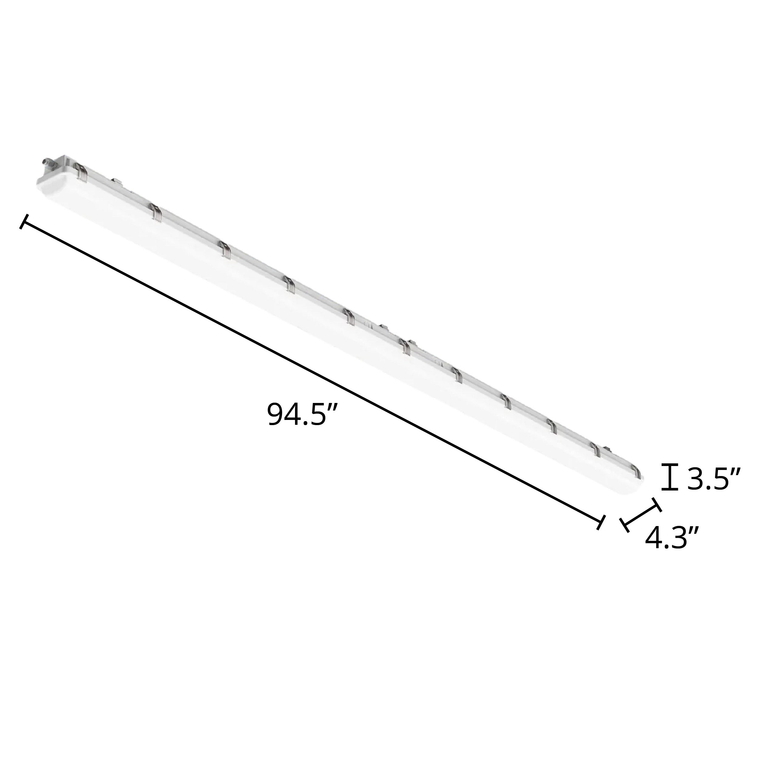 8ft 80W Selectable LED Vapor Tight