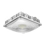 LED Canopy Light 2 CCT 63/45/30W with durable housing and wide beam angle for parking garage and gas station lighting