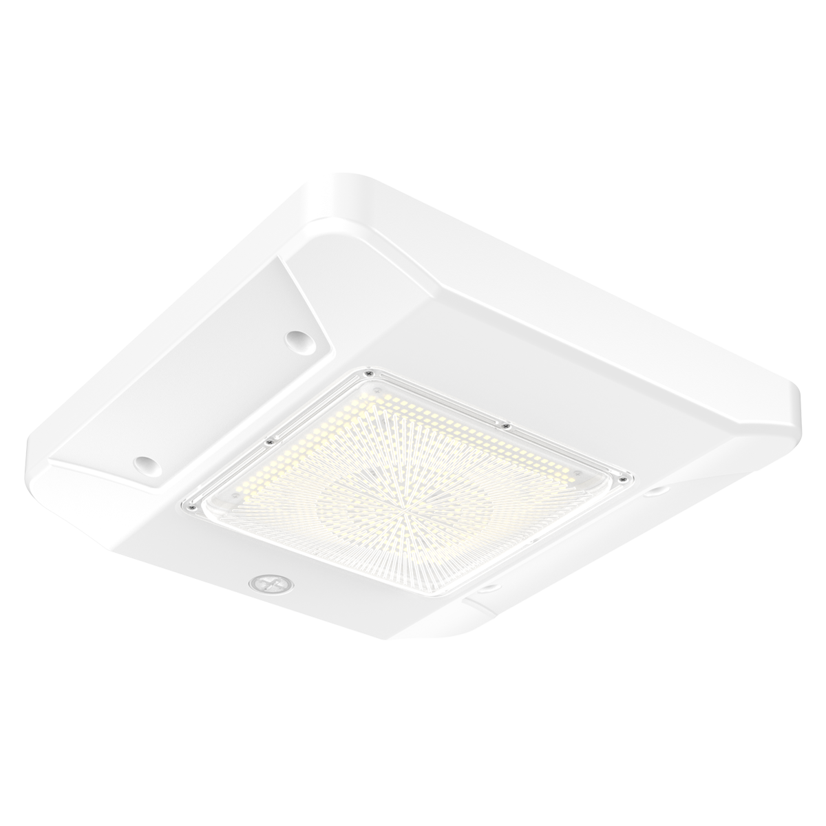 180W Selectable LED Gas Station Canopy Light, Heights Over 14ft