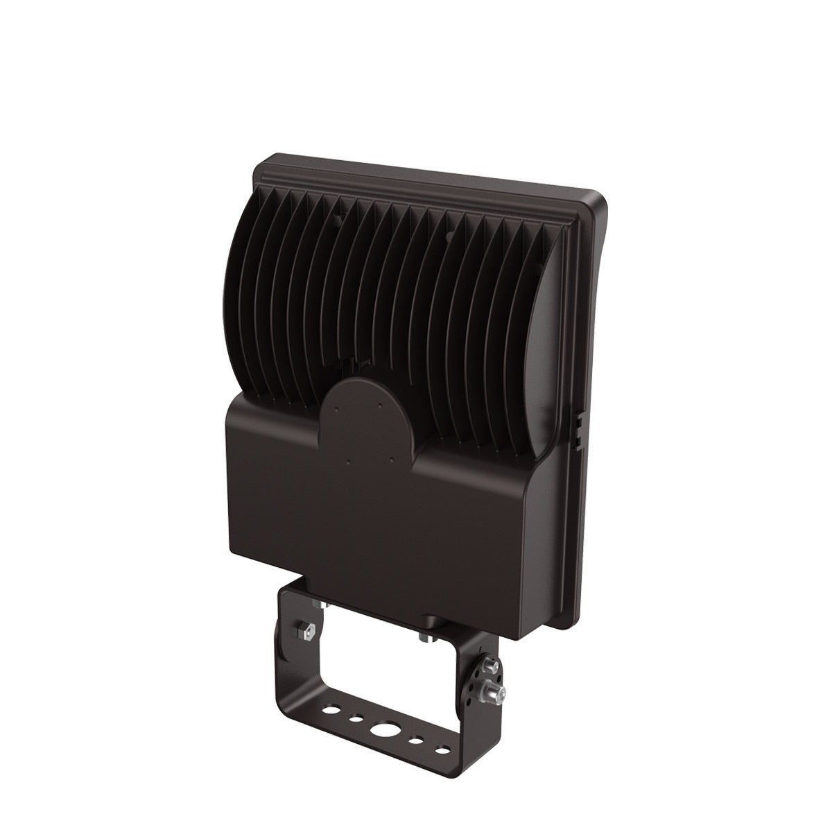 LED Flood Light w Photocell 3 CCT 150 120 90W with adjustable mounting bracket and durable housing