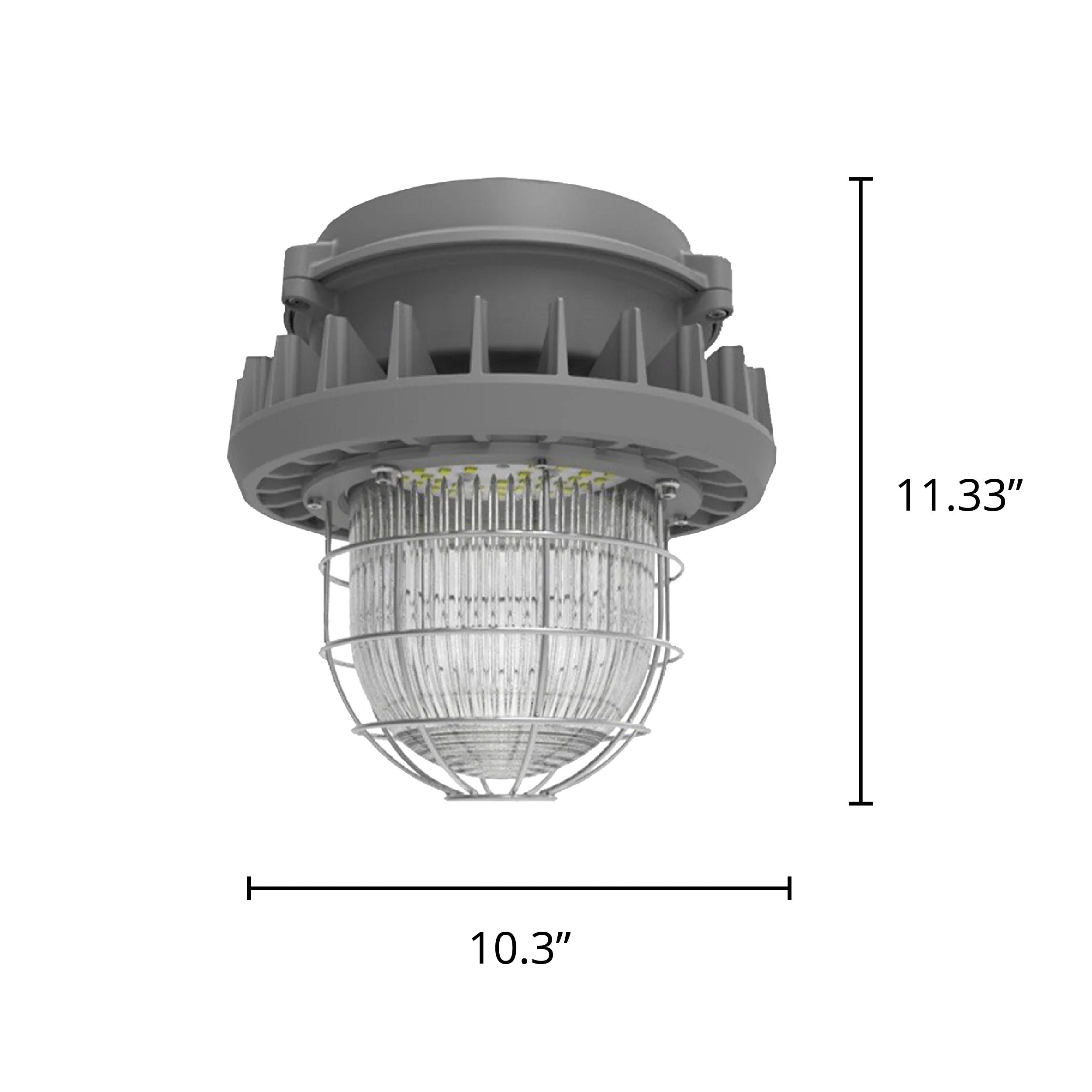 65W Hazardous Location MaxLite Jelly Jar Light