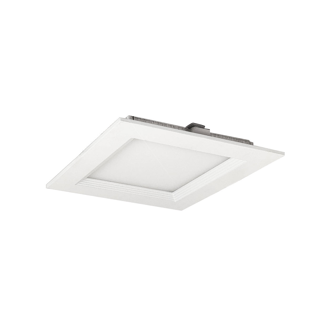 4" Square LED Downlight 5-CCT 10W Nora FLIN E recessed slim LED light with adjustable color temperatures