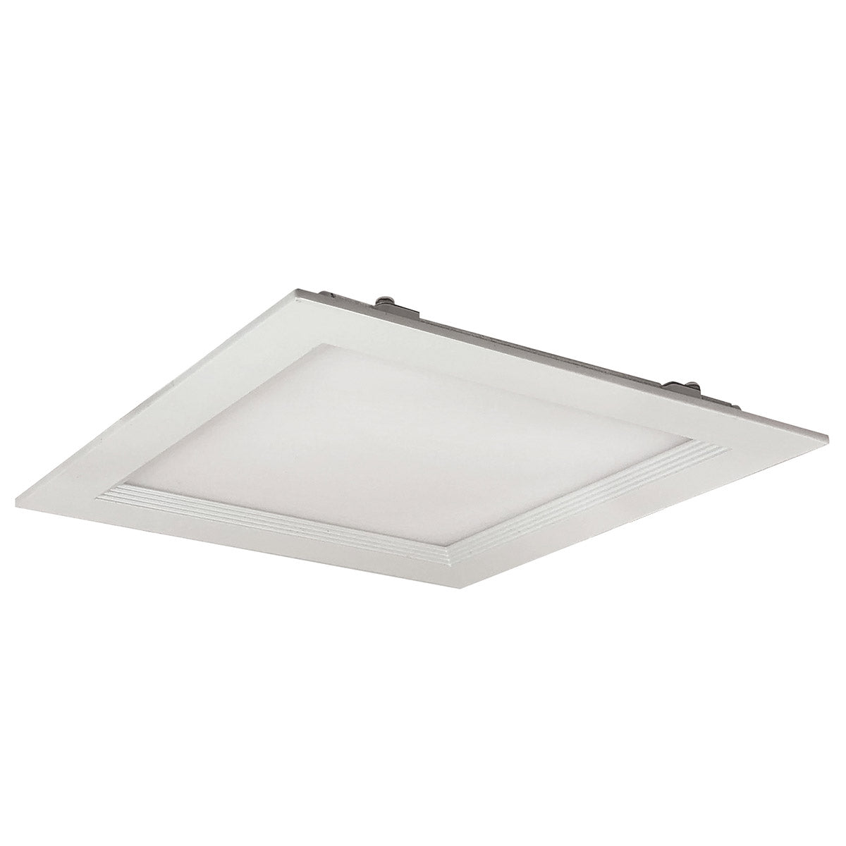 6 Inch Square LED Downlight 5-CCT 13.5W Nora FLIN E thin recessed light for shallow ceilings