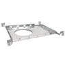 6 inch new construction frame-in for Nora Quartz downlights with adjustable mounting brackets in galvanized metal