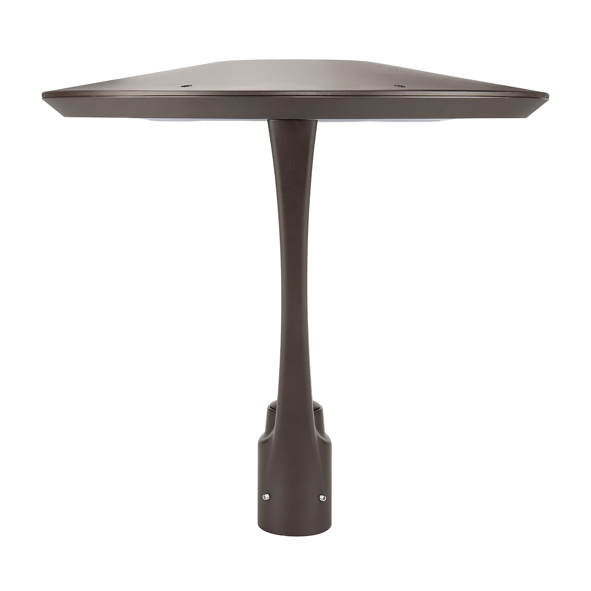 Dark Bronze LED Post Top Light - 45W-130W Selectable, Tuneable CCT, DLC Premium