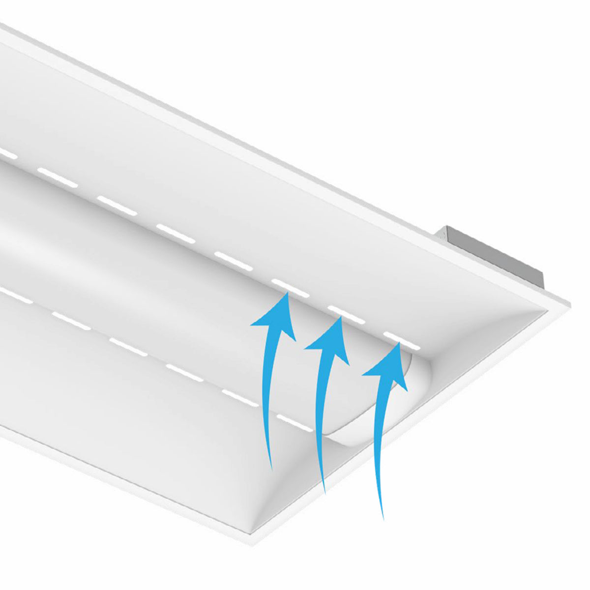 2x4 44W Selectable RAB SWISH AIR Air-Return Troffer
