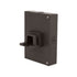 Black wall mount bracket for SBXT3DB area lights with 2.44 inch inside diameter designed for secure installation
