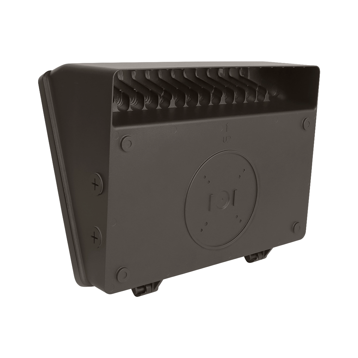 125W Selectable Semi-Cutoff LED Wall Pack Light, DLC Premium