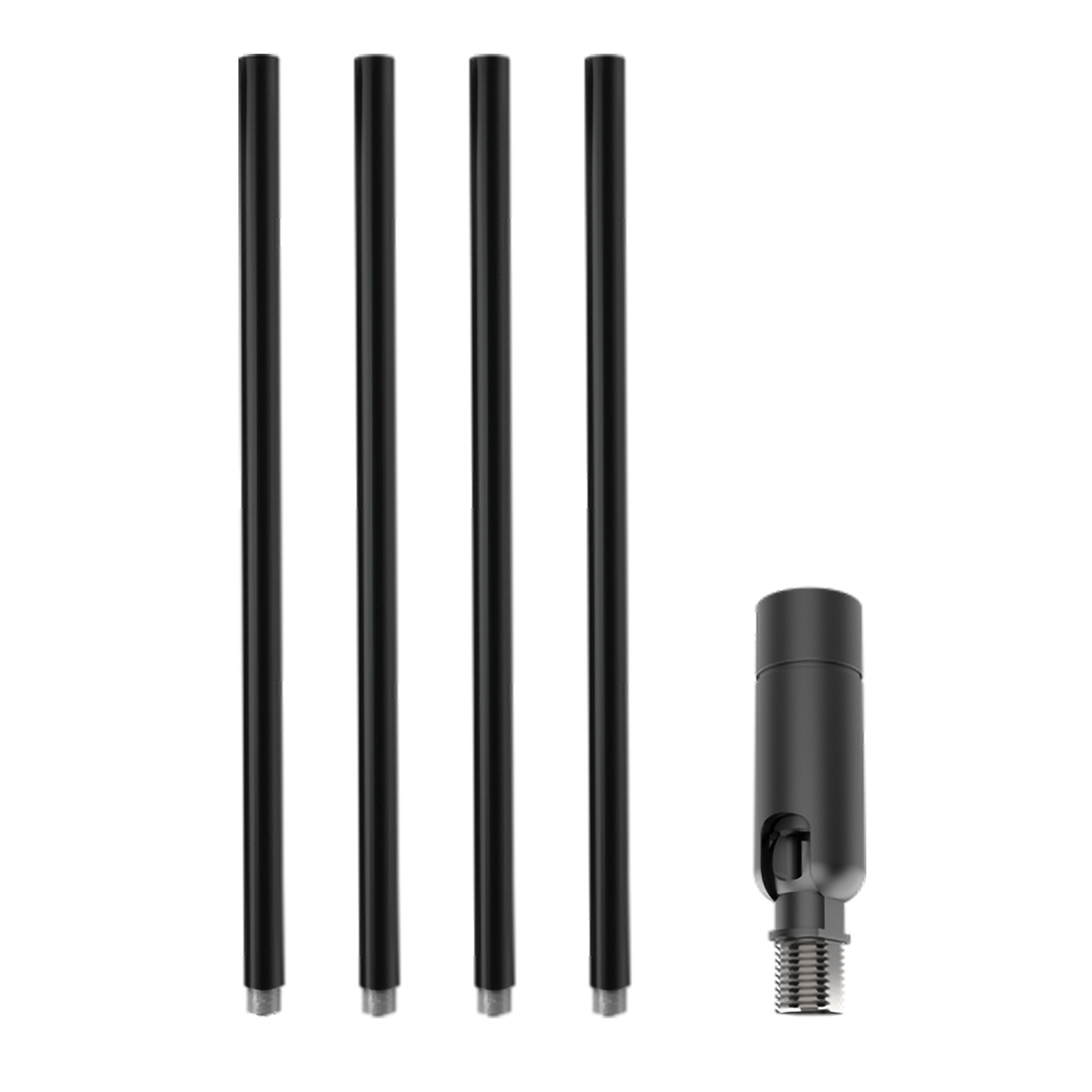 Black Pendent Stem Kit for RAB CD34 Cylinder Light