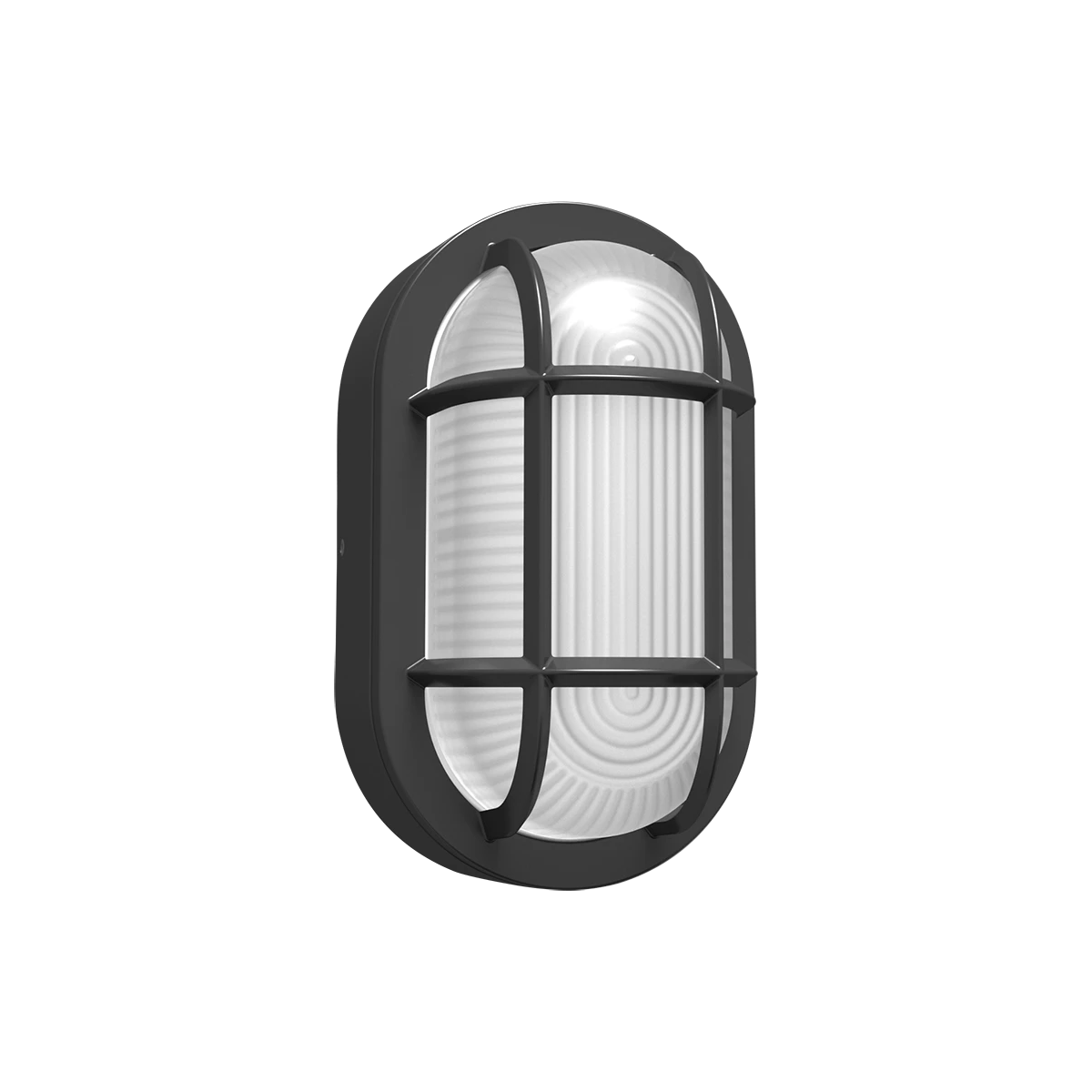 RAB BULKH10 LED Oval Wall Sconce – 10W, Selectable CCT, UL Listed, IP65