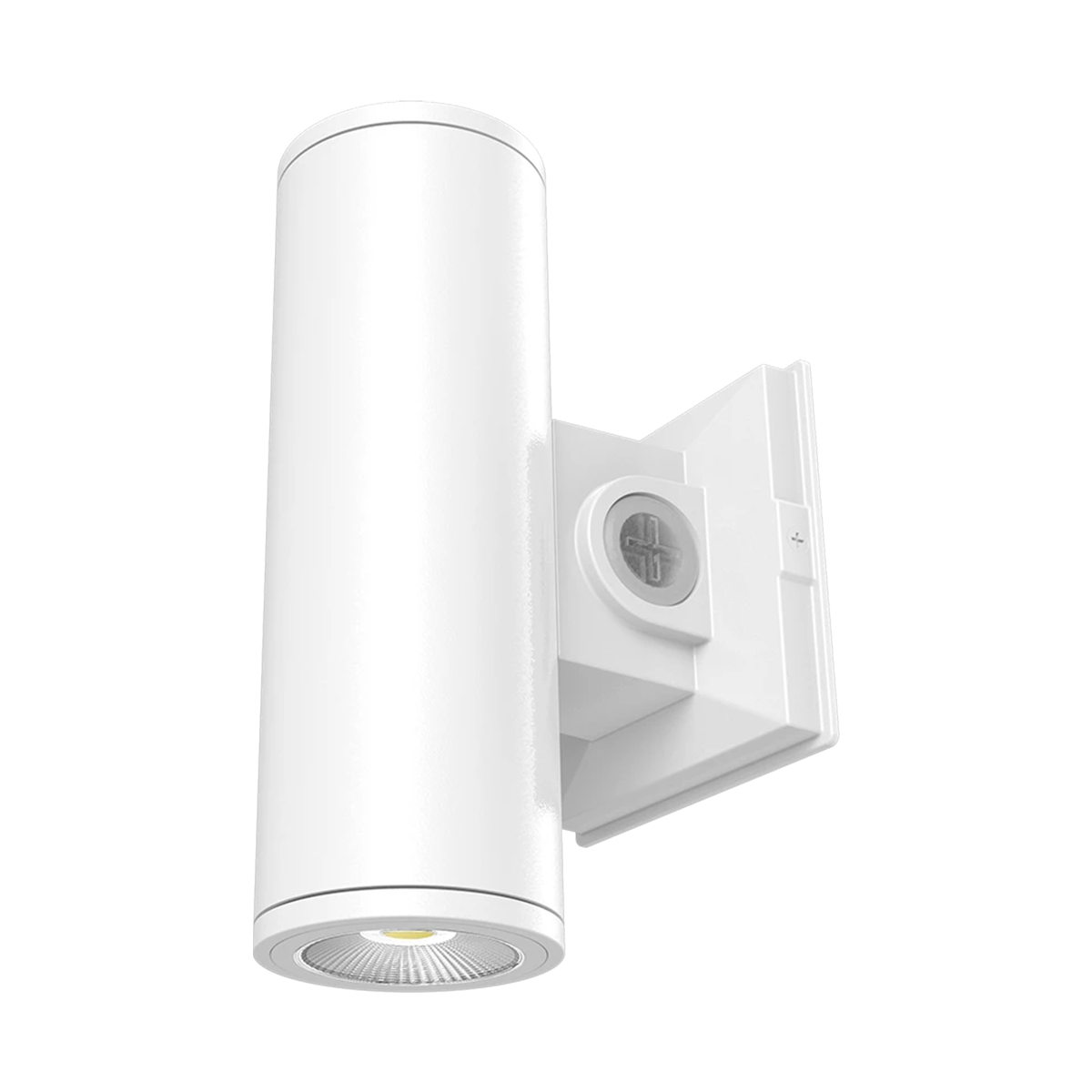 RAB CD34-3WW 3" Field-Adjustable Wall Sconce Cylinder Light - White