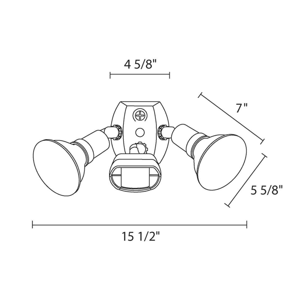 RAB GT500R/L Dual Head Flood Light