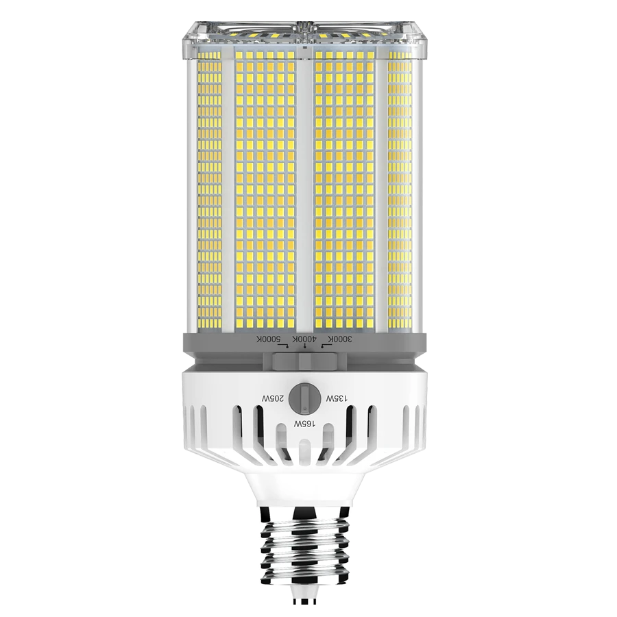 RAB LED HID Replacement Lamp - 135W/165W/205W - Wattage Selectable - 3000K/4000K/5000K CCT Selectable - Replaces 400W/600W/750W Metal Halide - EX39 Base