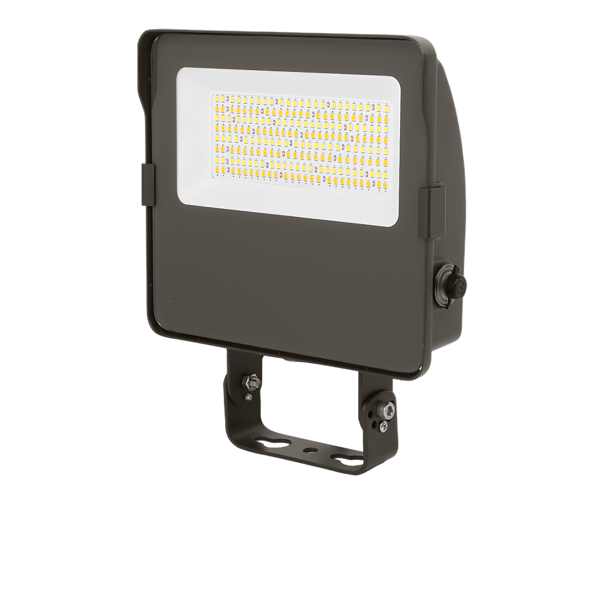 LED Flood Light w/Photocell - 3 CCT - 63/50/36W - LED Living FL06 with durable weather-resistant housing and adjustable brightness