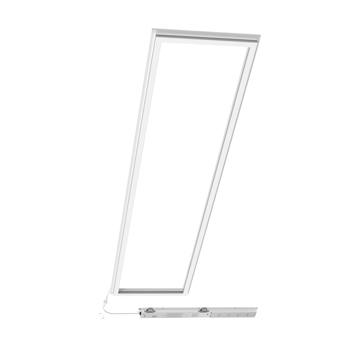 1x4 LED Frame Light 5 CCT with adjustable wattages and dimming control for suspended ceilings by RAB FRAME