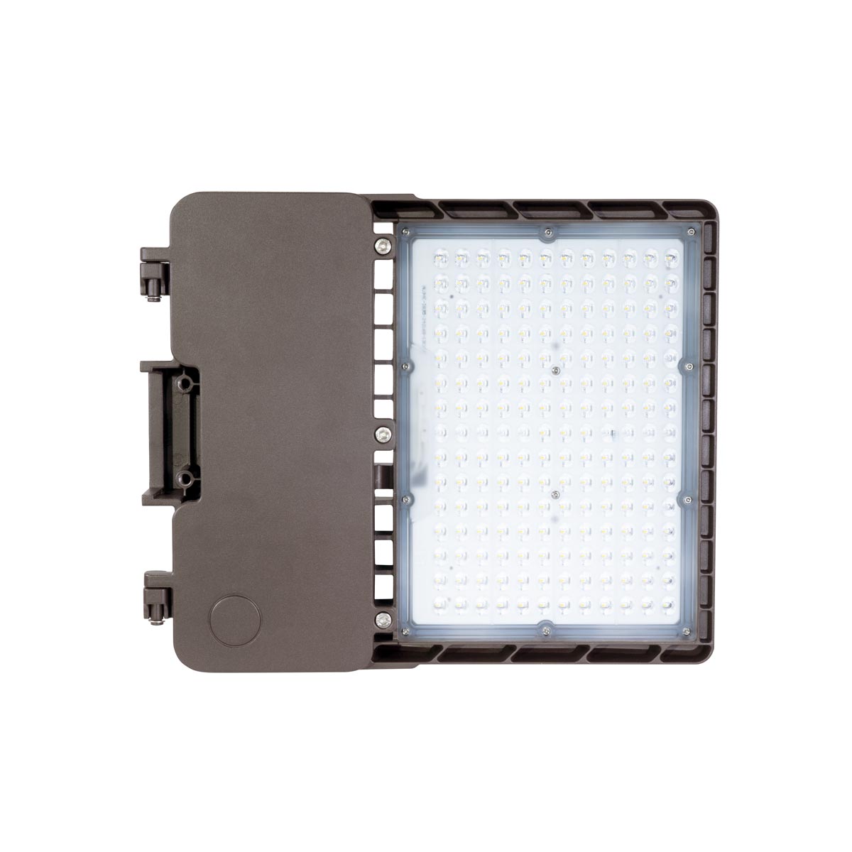 LED Shoebox Area Light 150W with sealed die-cast housing and low-profile design for outdoor use