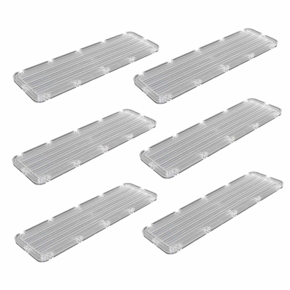 25x85 6-Lens Upgrade Kit with narrow beam lenses for focused light distribution in tight aisles and high shelves