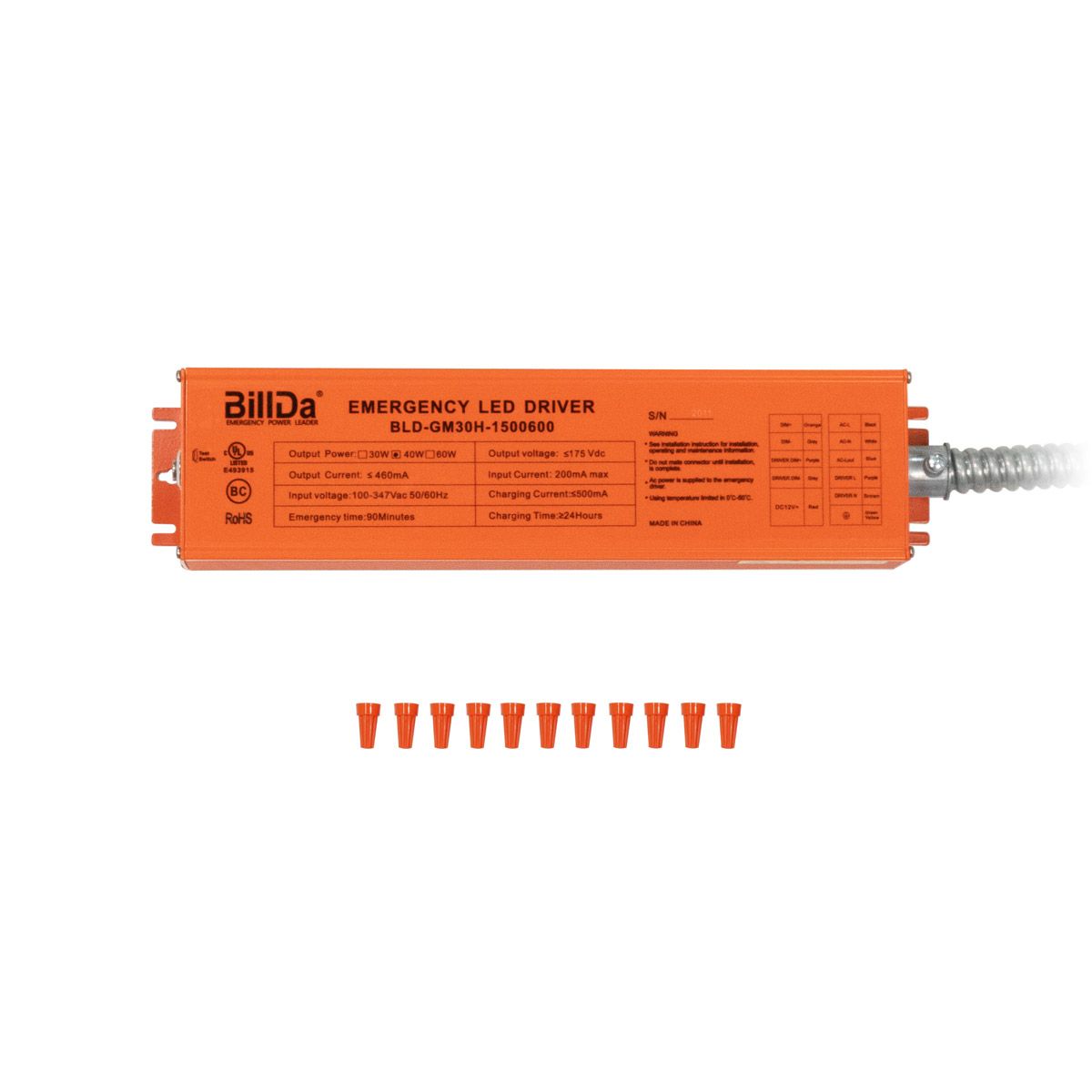 Emergency Driver for LED High Bays - 40W