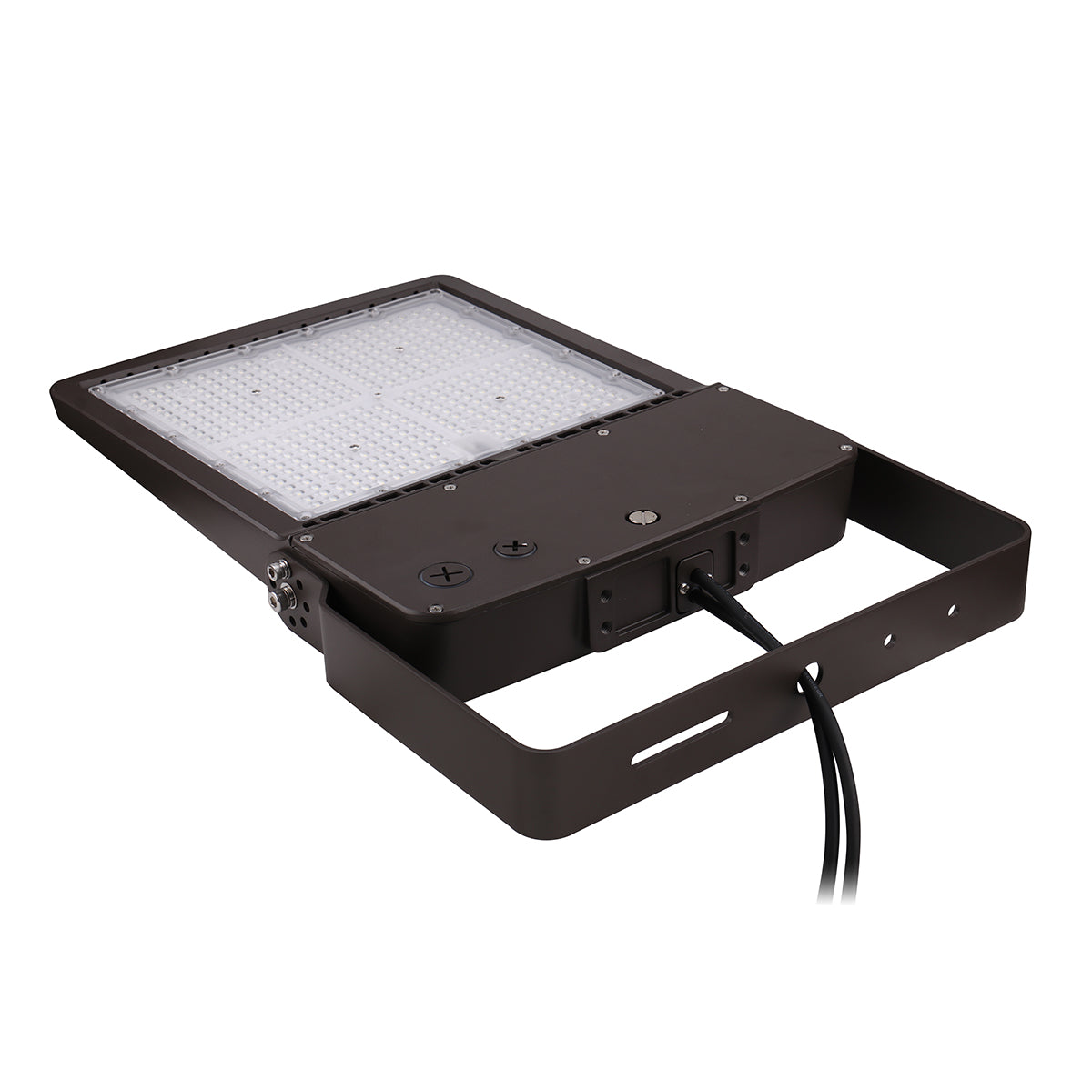 Value LED Flood Light with durable design, built-in surge protection, and energy-efficient bright illumination for wide outdoor areas