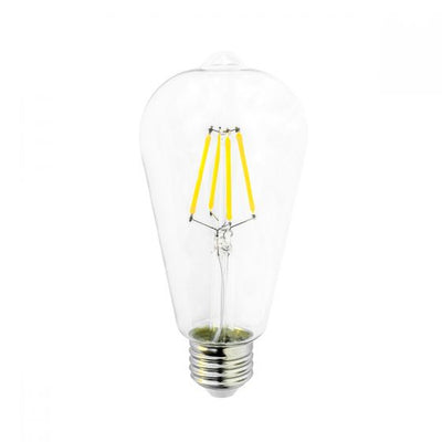 4W Dimmable LED Edison Bulb - 6 Pack