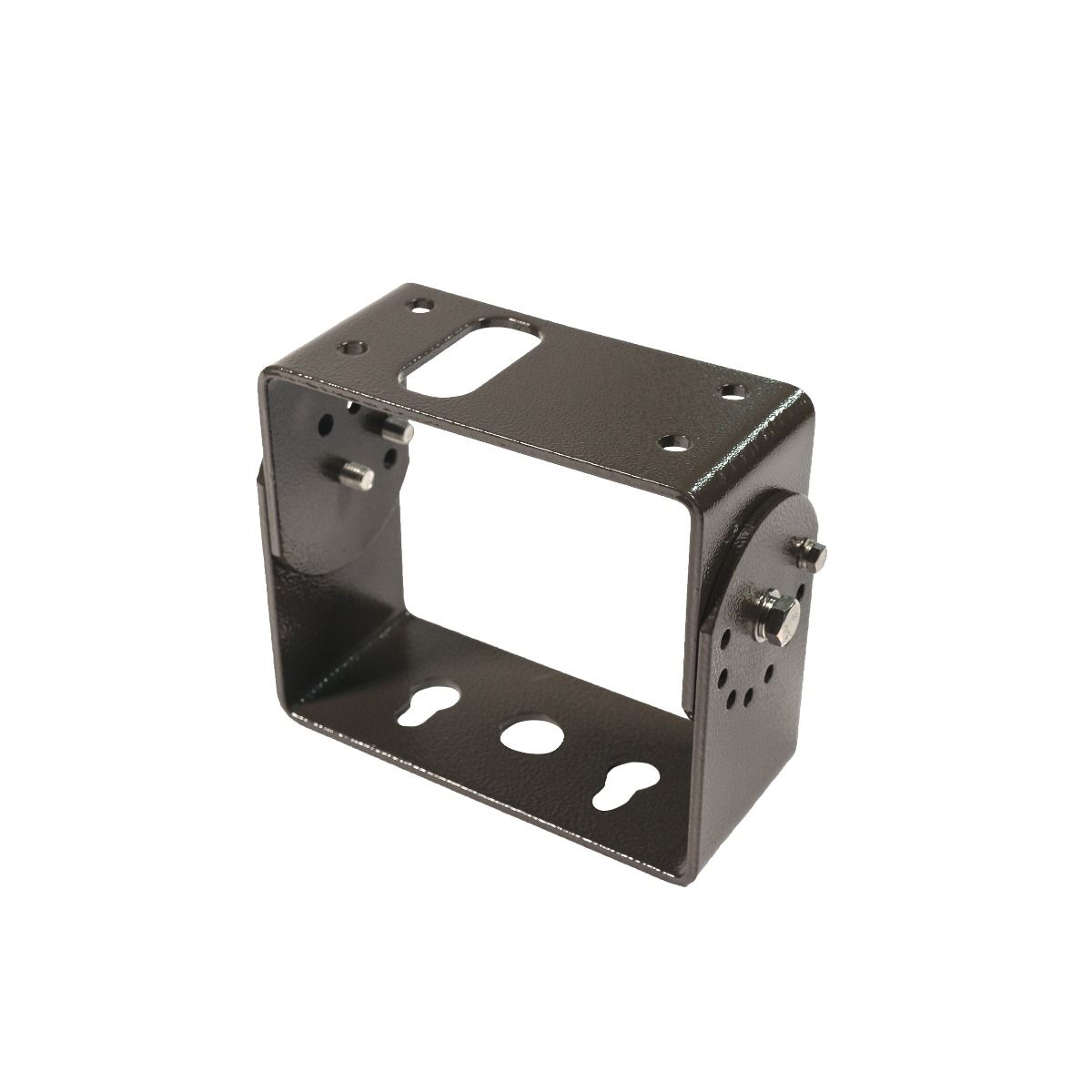 Trunnion bracket for Shoebox with durable finish designed for secure trunnion mounting of Ecobright Shoebox lighting fixtures