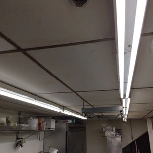 Commercial Kitchen Makes Full Transition to 8ft LED Lighting