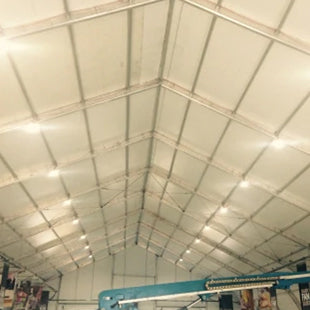 Event Tents Get Bright New UFO LED High Bay Lighting