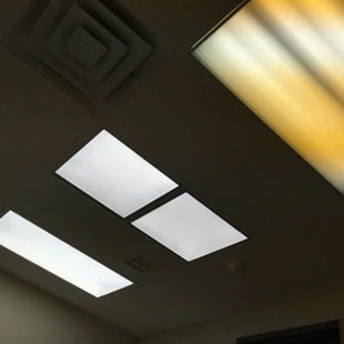 Manncorp Offices Upgrade to Panel Lights