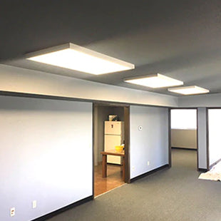 Upgrading Suspended Ceilings with LED Light Panels: A Stunning Transformation for a Nevada Business
