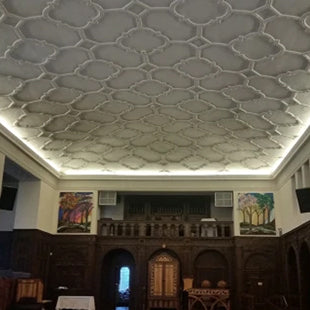 Synagogue Updates Lighting to LED