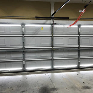 A Unique Way to Lighten Up Your Home Garage