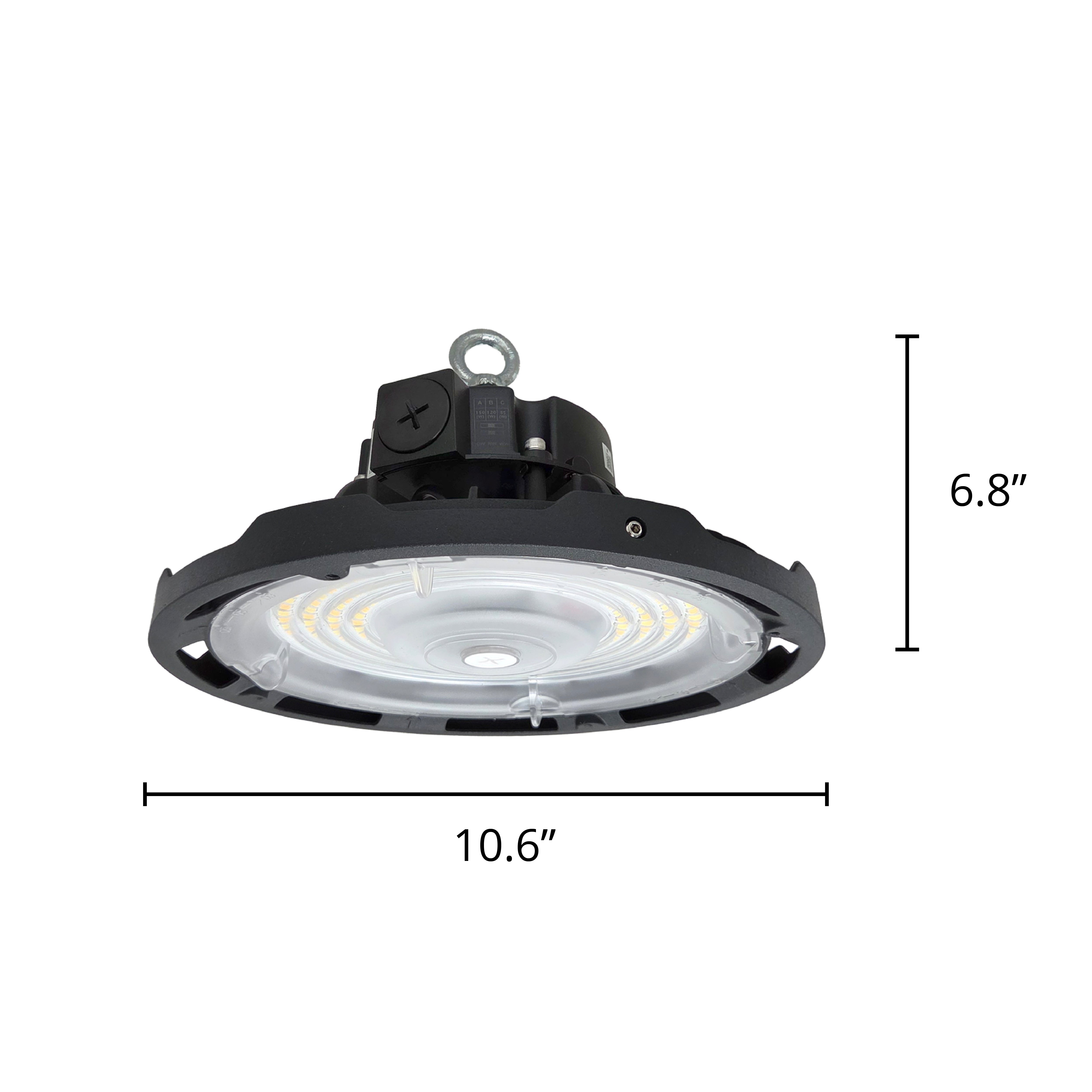 SPECIAL OFFER: 150W Contractor-Grade Selectable UFO LED High Bay, Ceilings 12 to 20 ft