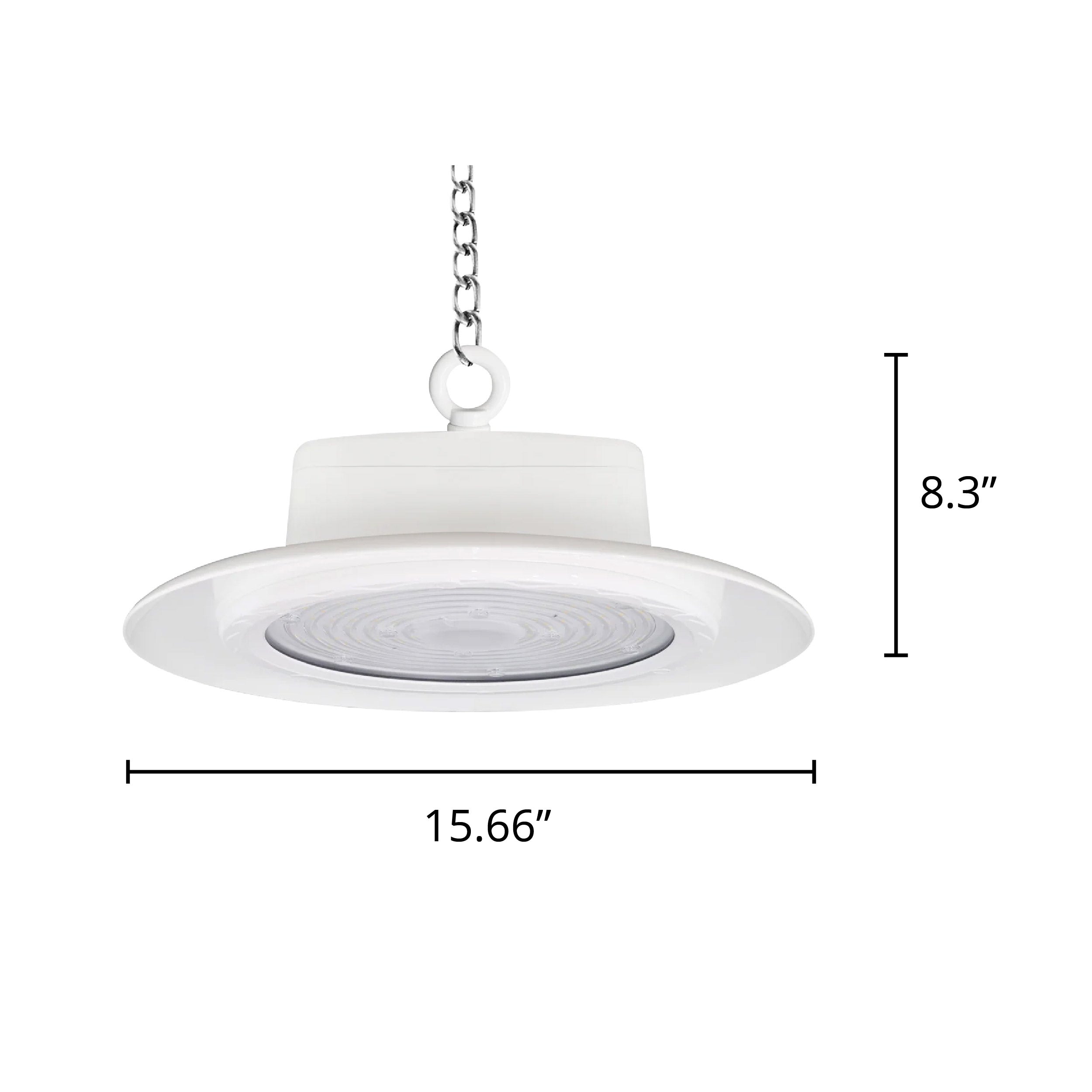 200W Washdown LED High Bay, Ceilings 20 to 30 ft