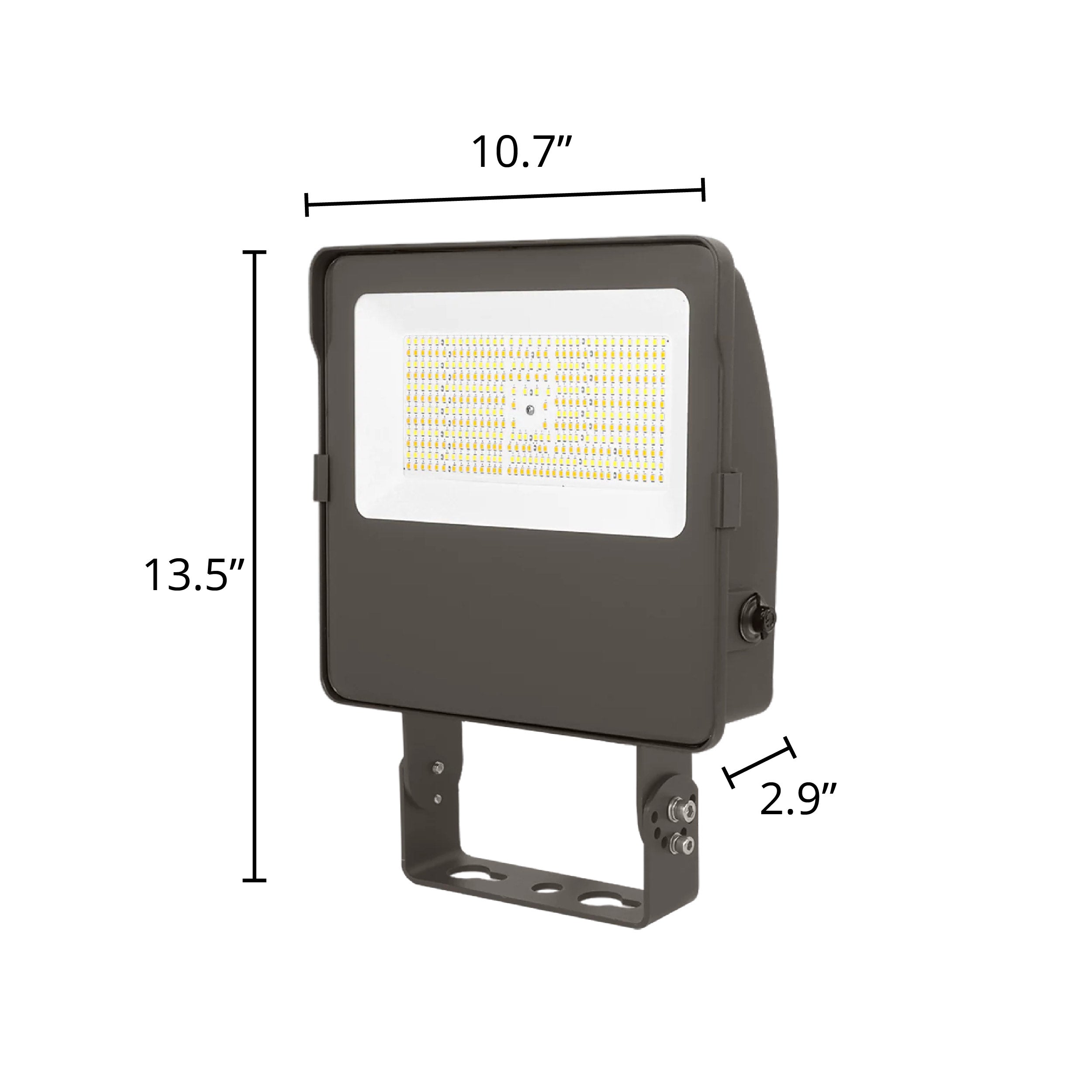 155W Selectable LED Flood Light with Photocell