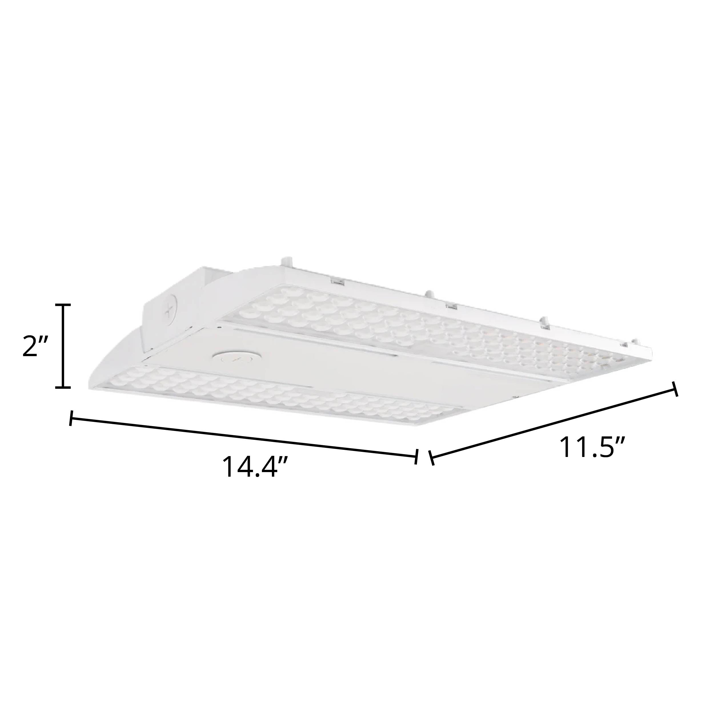 120W Selectable LED Linear High Bay, Ceilings 10 to 25 ft
