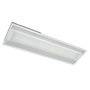 Rectangular ceiling light fixture on a white background