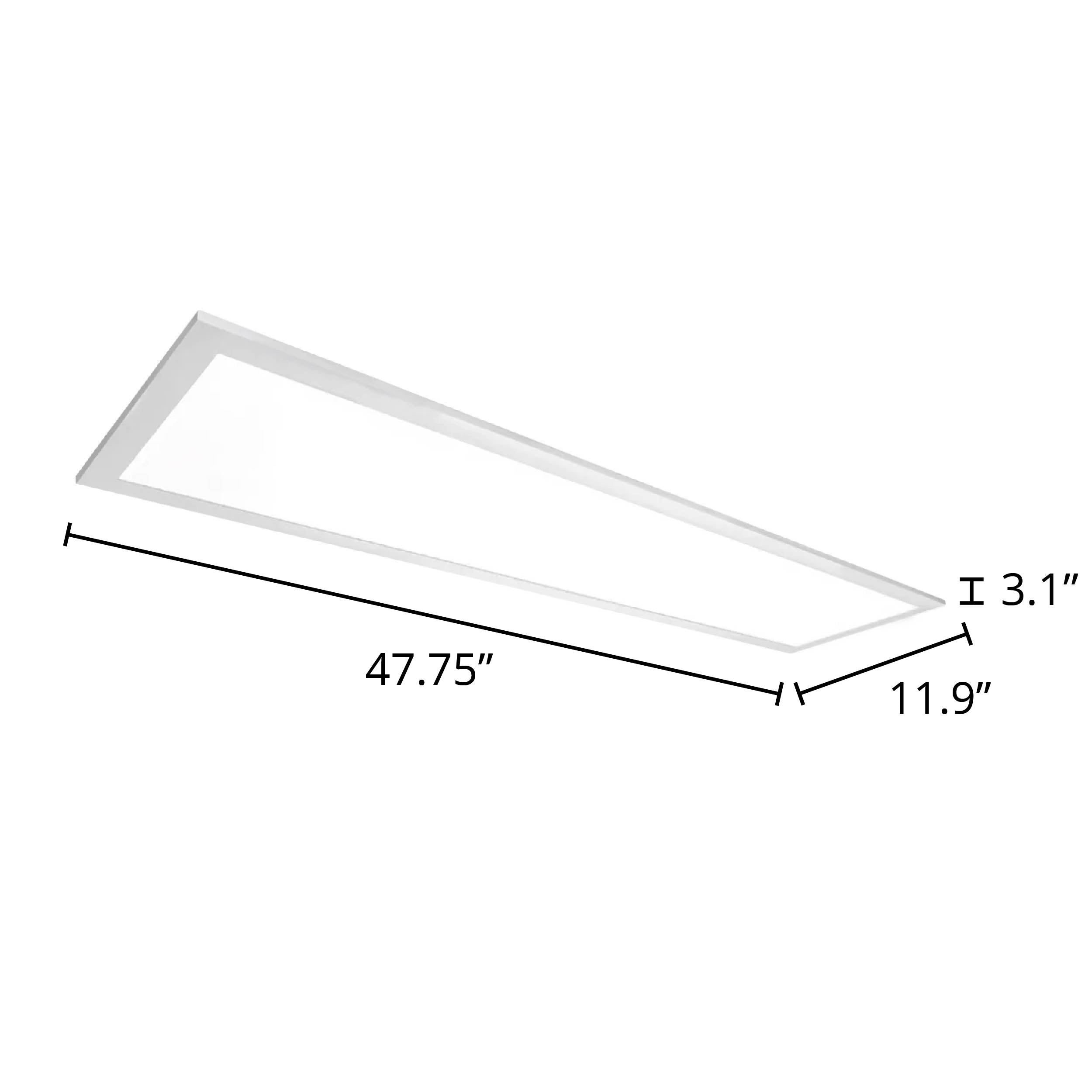 1x4 Selectable LED Panel - MaxLite FlatMax Gen5 - EM Backup