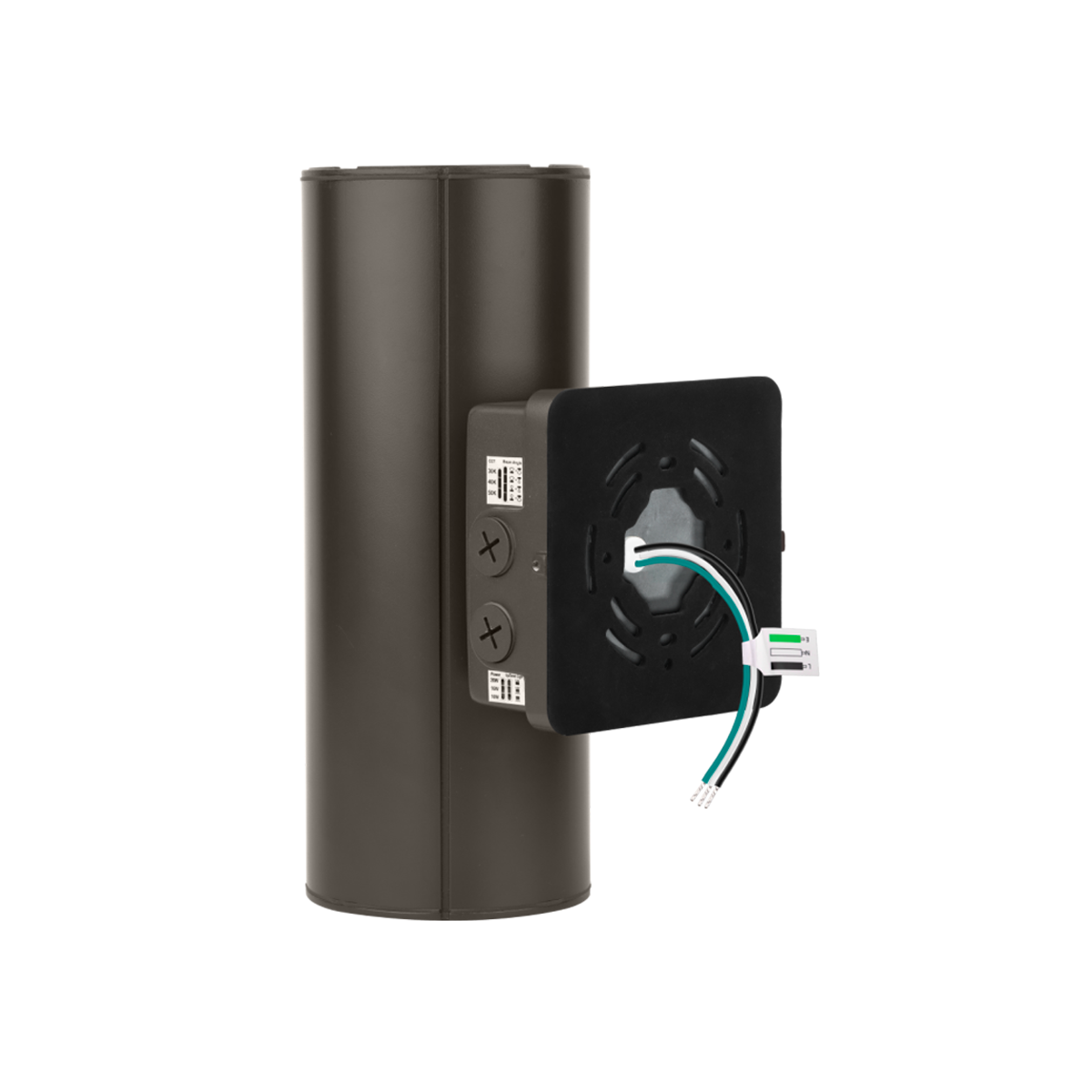 20W Selectable Up/Down Cylinder Wall Sconce