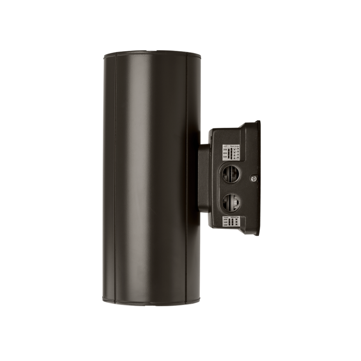 20W Selectable Up/Down Cylinder Wall Sconce