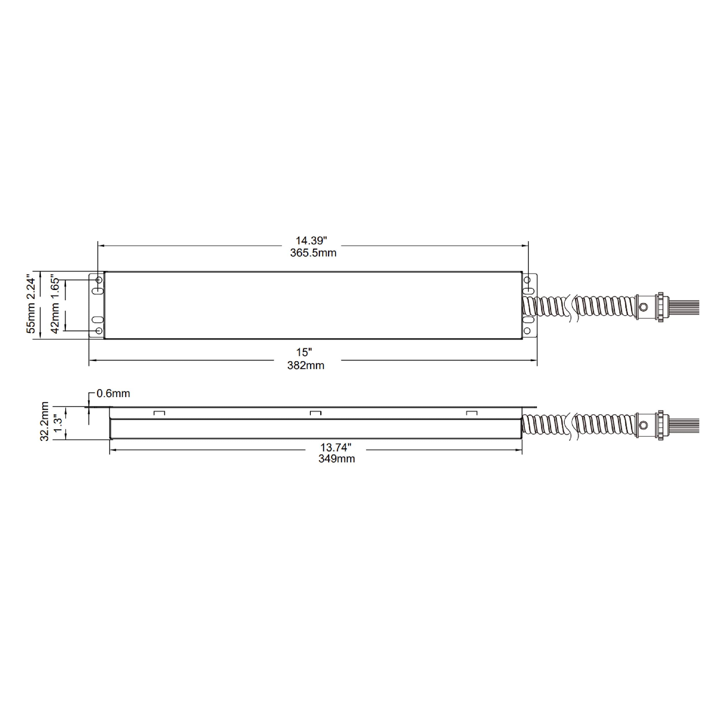 23W Emergency LED Driver for Tubes & Downlights